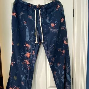 Roxy Oceanside Printed Linen Pants